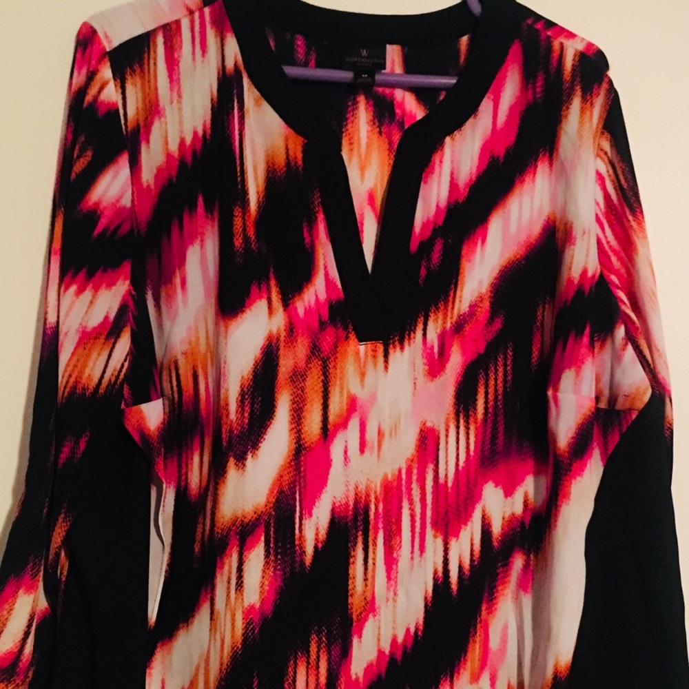 Worthington Asymmetrical Blouse